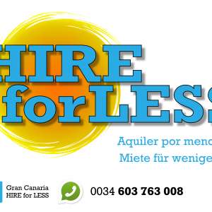 Hire for less in Playa Del Inglés